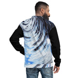 Metal Blue Wave Unisex Bomber Jacket