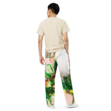 Green Goo All-over print unisex wide-leg pants