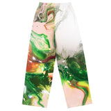 Green Goo All-over print unisex wide-leg pants