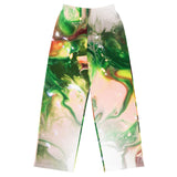 Green Goo All-over print unisex wide-leg pants