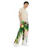 Green Goo All-over print unisex wide-leg pants