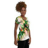 Green Goo All-Over Print Women's Athletic T-shirt