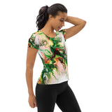 Green Goo All-Over Print Women's Athletic T-shirt