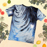 Metal Blue Wave Women's T-shirt