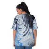 Metal Blue Wave Women's T-shirt