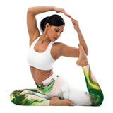 Green Goo Yoga Leggings