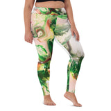 Green Goo Yoga Leggings