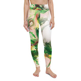 Green Goo Yoga Leggings