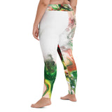 Green Goo Yoga Leggings