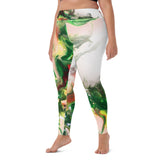 Green Goo Yoga Leggings