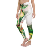 Green Goo Yoga Leggings