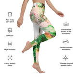 Green Goo Yoga Leggings