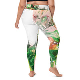 Green Goo Yoga Leggings