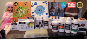 Shop Deluxe Art Set, Acrylic Paint Set, Art S at Artsy Sister.