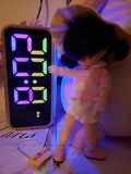 artsy sister, cute clock, miniature bjd