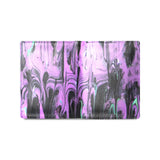 Purple Haze Custom Leather Wallet  1612
