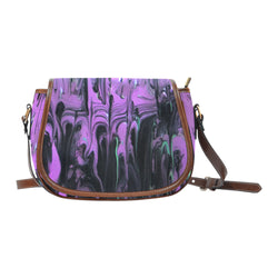 Purple Haze Saddle Bag (Model 1649) (Small)