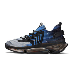 Metal Blue Wave SF_S36 Air Max React Sneakers - Black