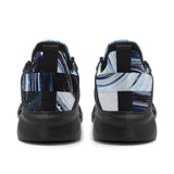 Metal Blue Wave SF_S56 New Elastic Sport Sneakers