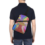 Duel Abstraction Vs Reality Men's Chest Bag (1726)
