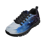 Metal Blue Wave D56 Kids Sneakers - Black