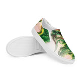 Green Goo Men’s slip-on canvas shoes