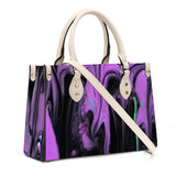 Purple Haze SF_B3 Luxury Women PU Tote Bag - White