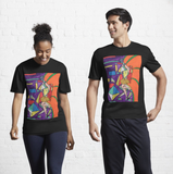 #Abstraction attacking realism - #Artwork Active T-Shirt