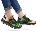 Green Goo SF_S36 Air Max React Sneakers - Black