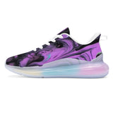 Purple Haze  SF_S41 Women's Rainbow Atmospheric Cushion Running Shoes