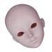 Toygogo 1/3 Doll Head Mold Without Eyes and Makeup for DIY Customized Dolls Body Parts Supplies