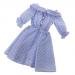 MonkeyJack NEW 1/4 BJD Clothes Country Style Blue Plaid Dress for BJD Dollfie SOOM Doll
