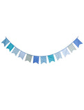 Wedding Banner Flags Clipart Blue Bunting Decorations