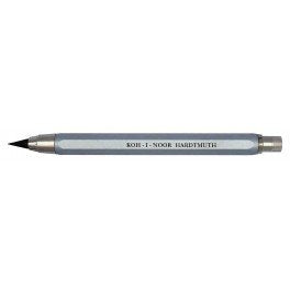 Koh-i-noor 5340 Silver All Metal Lead Holder with Built Sharpener.