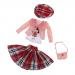 Homyl Enchanted Coat Vest Hat Handbag Set Outfit Clothing for 1/3 60cm Night Lolita BJD SD Doll