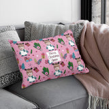 Double Side Printing Rectangular Pillow Cover