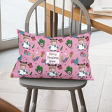 Double Side Printing Rectangular Pillow Cover