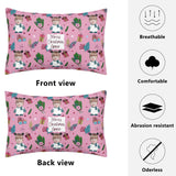 Double Side Printing Rectangular Pillow Cover
