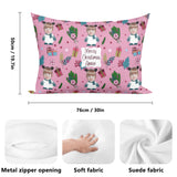 Double Side Printing Rectangular Pillow Cover