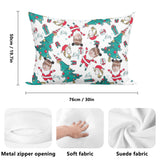 Double Side Printing Rectangular Pillow Cover