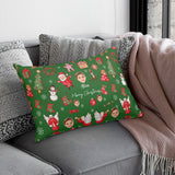 Double Side Printing Rectangular Pillow Cover