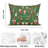 Double Side Printing Rectangular Pillow Cover