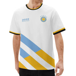Mens All Over Print Short Sleeve T-Shirt-Argentina