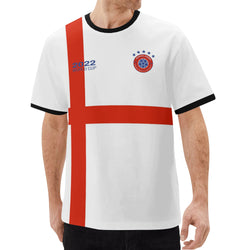 Mens All Over Print Short Sleeve T-Shirt-England