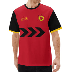 Mens All Over Print Short Sleeve T-Shirt-Spain