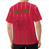 Mens All Over Print Short Sleeve T-Shirt-Wales