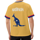 Mens All Over Print Short Sleeve T-Shirt-Australia
