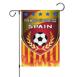 Satin Garden Flags 12X18 In-Spain