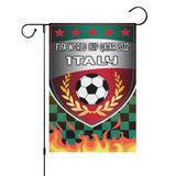 Satin Garden Flags 12X18 In-Italy