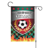 Satin Garden Flags 12X18 In-Italy